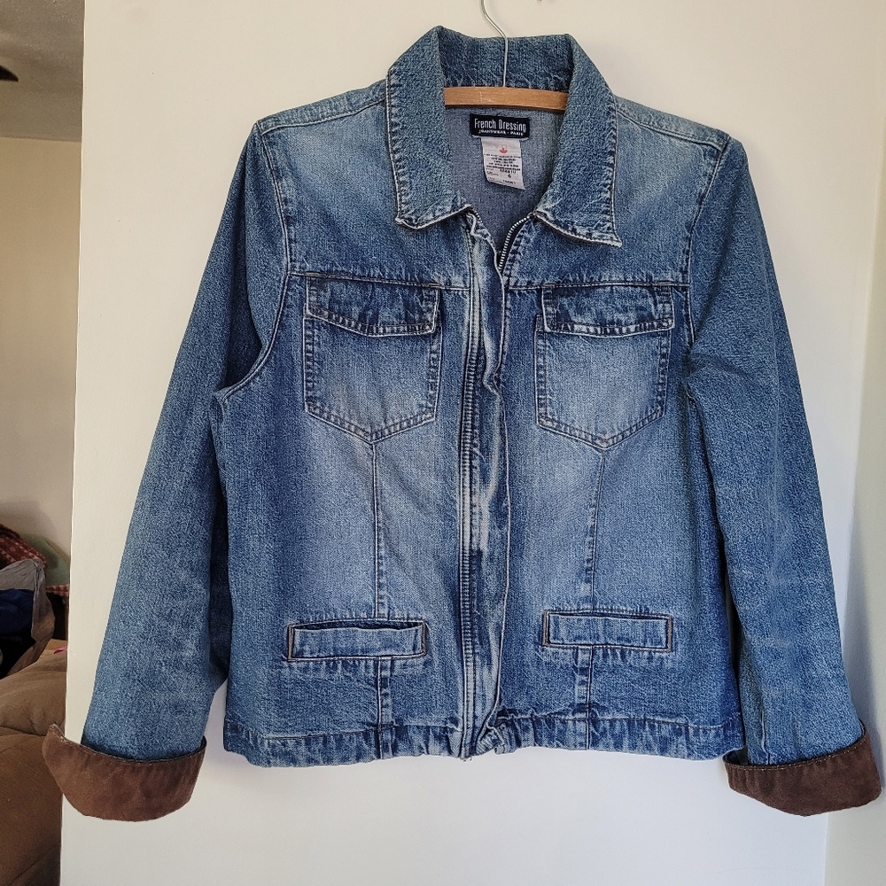 FDJ Denim zip jacket